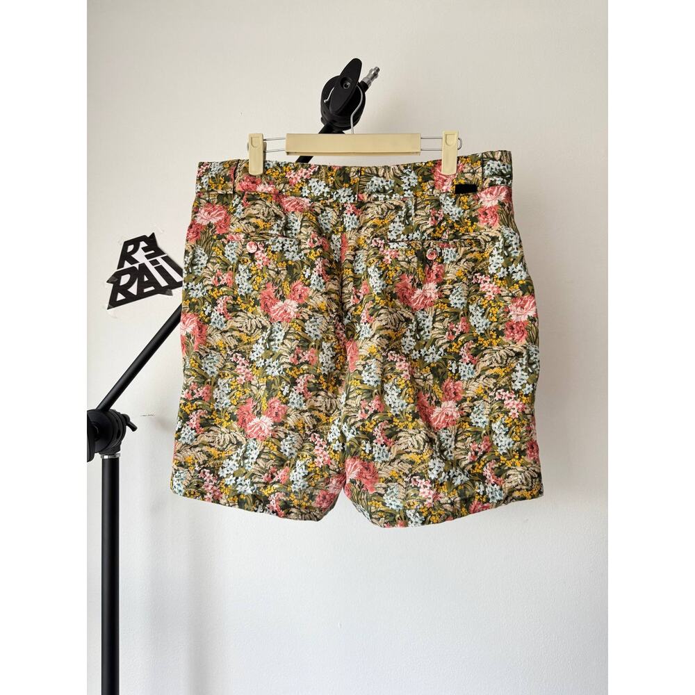 ERDEM Lucas Shorts Multicolor Floral Linen - Picture 2 of 6